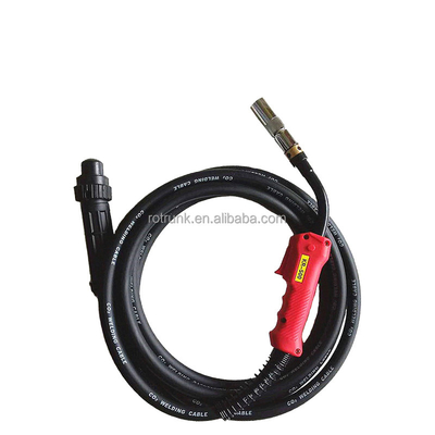 500A European Connector CO2 Gas Shielded Welding Torch pour équipement de soudage portable