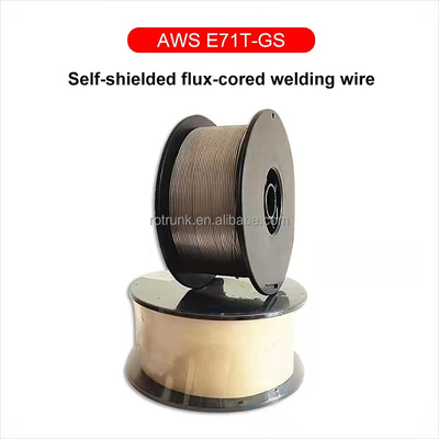 0.8mm/1.0mm/1.2mm Spécifications Fil de soudage à noyau de flux auto-blindé pour soudage MIG