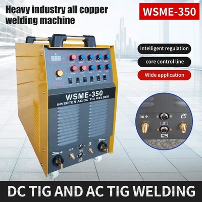 WSME-350 machine de soudage à impulsion ac/dc Igbt cuivre aluminium acier inoxydable TIG 300 Amp 30