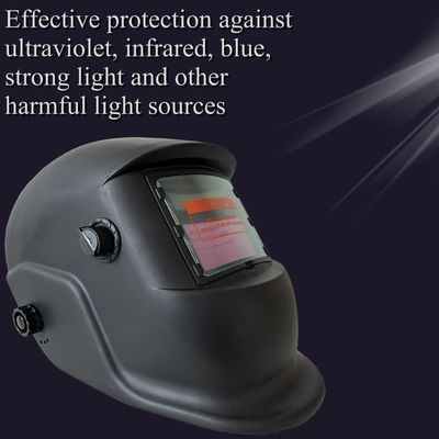 Casque de soudage auto-assombrissant à haute sensibilité avec support de sensibilité personnalisé