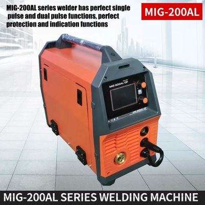 L'inverseur LCD IGBT 200 Amp Mig/tig/mma Mig Machine de soudage par impulsion MIG200AL pour le fer soudé