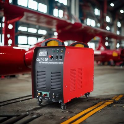 570X296X530 mm IGBT Air CUT 100 Advanced Double Module Plasma Cutter Facile à utiliser et à manipuler