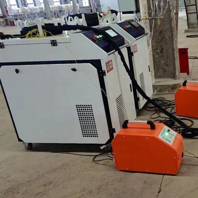 Machine de soudage laser à fibre de poche de 1000 W pour acier inoxydable et alliage d'aluminium HB-W1000