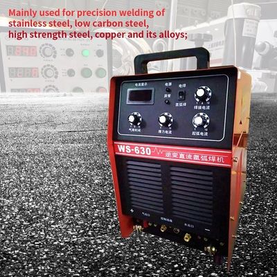 Machine de soudage à arc inverseur IGBT pour l'industrie lourde 630A pour le soudage TIG en acier inoxydable et en alliage
