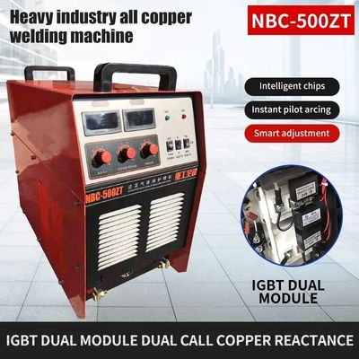 Ligne de commande du noyau de réactivité de cuivre à double appel à double module pour le soudage de plaques supérieures à 1,0 mm NBC-500ZT