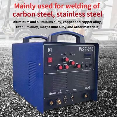 Soudeuse TIG à courant alternatif WSE-250 pour acier inoxydable cuivre alliage de magnésium alliage d'aluminium bronze