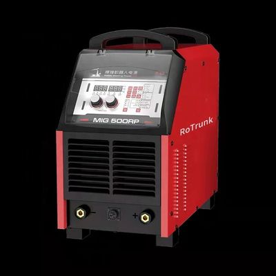 Soudeuse à double impulsion MIG-500DP IGBT Inverter MIG pour soudage d'aluminium à entrée 380V