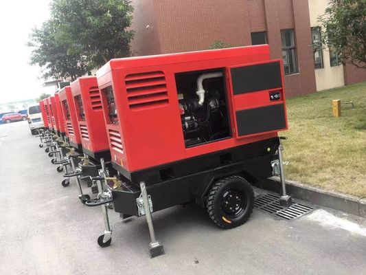 Générateur de soudage diesel de 500 A avec capacité de réservoir de 80 L et moteur 4 cylindres RZDH500A