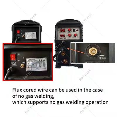 Invertisseur multifonctionnel 3 en 1 IGBT MIG Machine de soudage CO2 MIG250 pour acier inoxydable