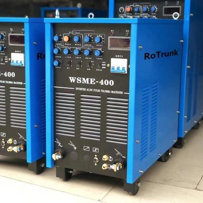 WSME-400 machine à souder Tig 3 phase 380V 11 DC MOTOR pour les travaux de construction industrielle