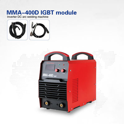 La machine de soudage à l'arc inverseur MMA-400D 400ampère IGBT soudeur à arc industriel MOTEUR CC 25KG