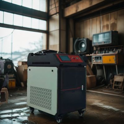L'outil de soudage au laser intelligent HR-F1000 contrôle de température double refroidisseur d'eau soudage convivial