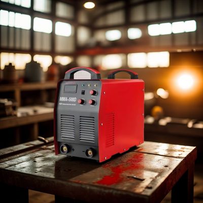 Fréquence d'impulsion 50/60 HZ 500Amp Courant de sortie nominal MMA-500D Système de soudage industriel
