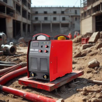 Fréquence d'impulsion 50/60 HZ 500Amp Courant de sortie nominal MMA-500D Système de soudage industriel