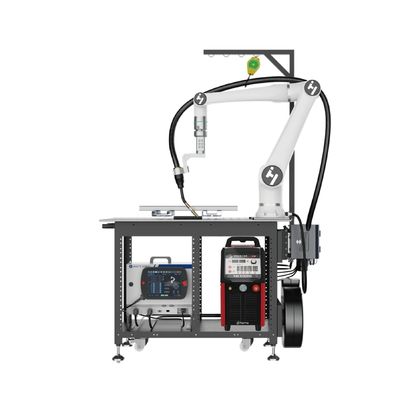 Système de soudage robotisé industriel à tension d'entrée nominale de 380 V avec des capacités polyvalentes