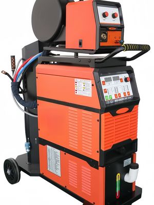Machine de soudage à double inverseur d'impulsion 500A MIG500DP pour soudage en alliage d'acier inoxydable et d'aluminium