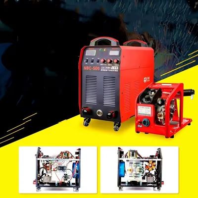 50 kg de charge lourde 380V MIG/MMA soudeur à double usage NBC-500 WeldMaster avec alimentateur de fil