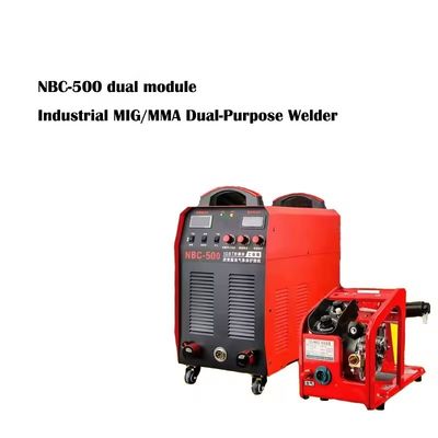 50 kg de charge lourde 380V MIG/MMA soudeur à double usage NBC-500 WeldMaster avec alimentateur de fil