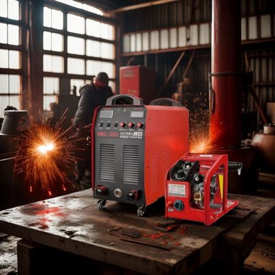 50 kg de charge lourde 380V MIG/MMA soudeur à double usage NBC-500 WeldMaster avec alimentateur de fil