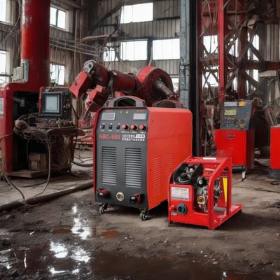 50 kg de charge lourde 380V MIG/MMA soudeur à double usage NBC-500 WeldMaster avec alimentateur de fil