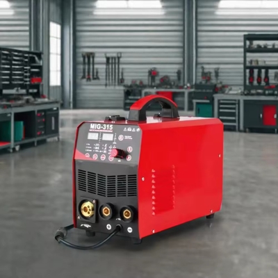 Facile à utiliser MIG315 Inverseur de soudage IGBT portable Voltage de sortie nominal MIG 65 V