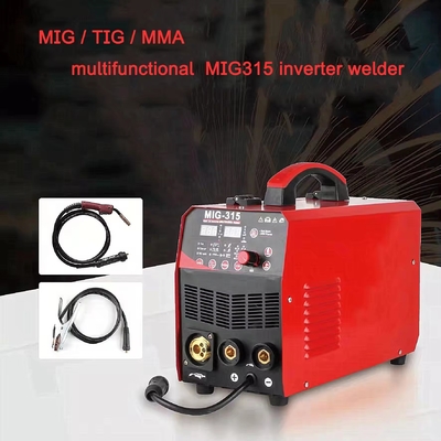 Facile à utiliser MIG315 Inverseur de soudage IGBT portable Voltage de sortie nominal MIG 65 V