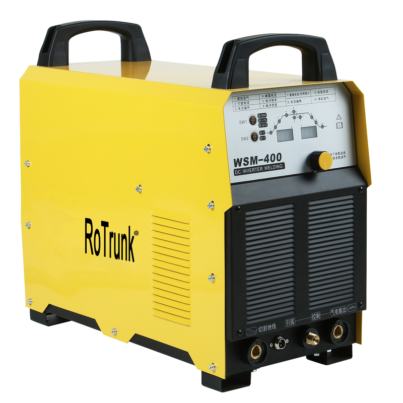Appui personnalisé OEM WSM-400 double module IGBT DC Pulse Argon TIG machine de soudage
