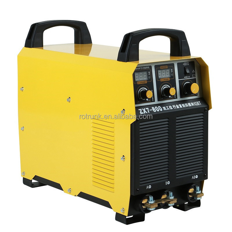 Machine de soudage ZX7-800 MMA à 4 modules personnalisée avec une efficacité de 88% et une classe d'isolation F