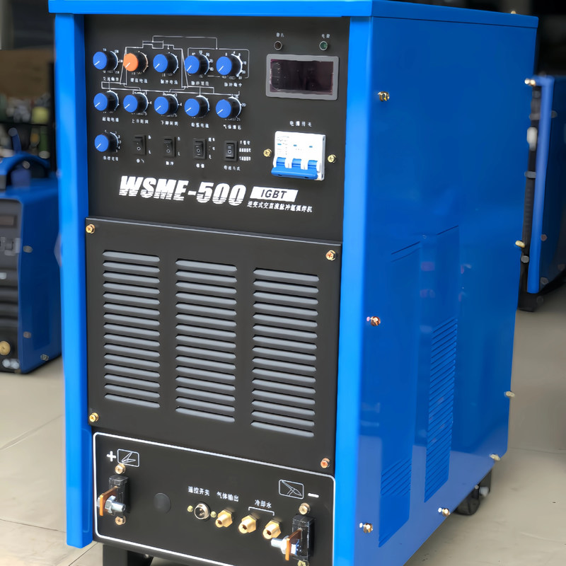 Soudeuse à tension continue à haute tension WSME-500 avec courant de sortie de 400 ampères et cycle de travail nominal de 60% à 40 °C
