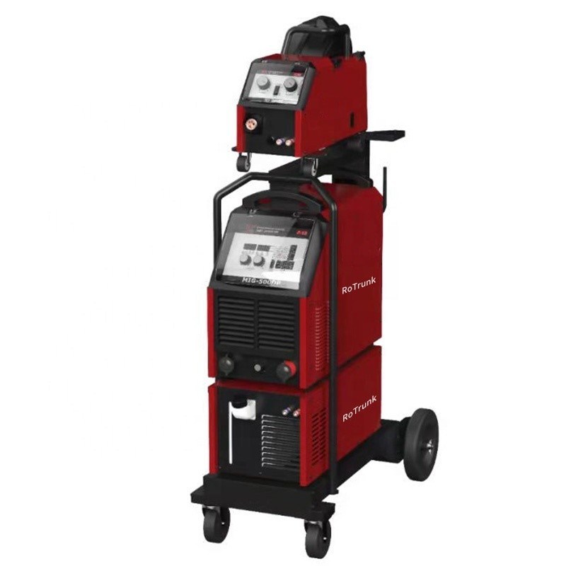 Machine de soudage MIG-500DP à double impulsion MIG avec vitesse d'alimentation en fil 22 m/min