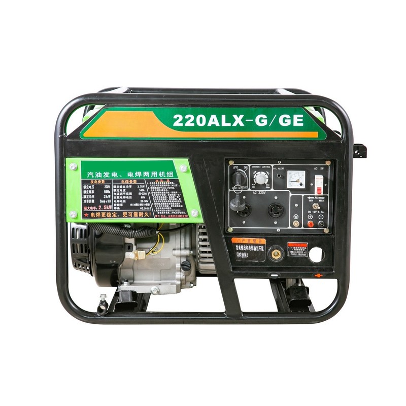 Portable Générateur de soudeur à l'essence GasPower WeldPro 250 avec 15% de cycle de service et compétitif