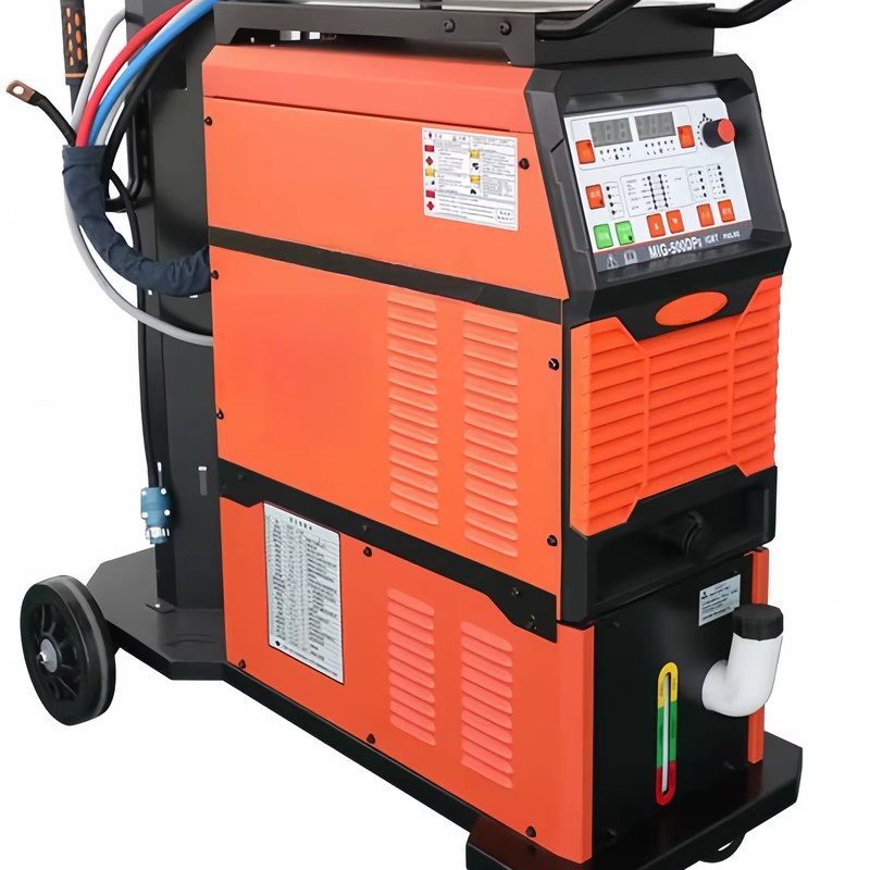 Machine de soudage à double inverseur d'impulsion 500A MIG500DP pour soudage en alliage d'acier inoxydable et d'aluminium